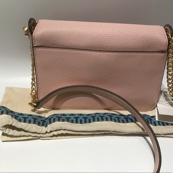 Tory Burch❤️NEW❤️Chelsea crossbody shell pink - Picture 7 of 8